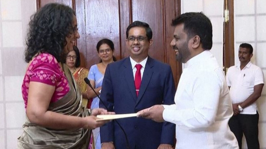 Sri Lanka President Reappoints Harini Amarasuriya